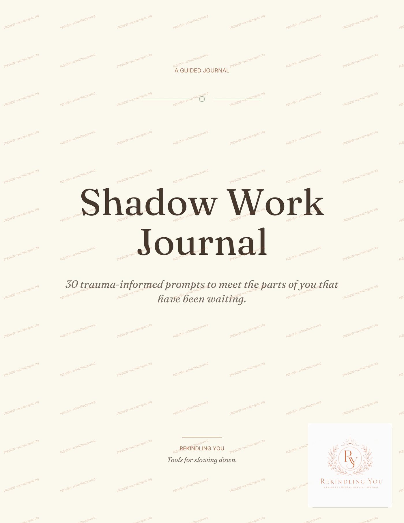 Shadow Work Journal preview 1